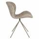 Lot de 2 Chaises Design OMG Soft Zuiver Beige en Tissu 51x59x79cm