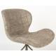 Lot de 2 Chaises Design OMG Soft Zuiver Beige en Tissu 51x59x79cm
