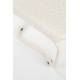 Lot de 2 Chaises Ridge Kink Soft Zuiver Sièges Assises de Table Total Look Blanc Cassé 48x50x85cm