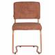 Lot de 2 Chaises Ridge Kink Soft Zuiver Sièges Assises de Table Total Look Terracotta 48x50x85cm