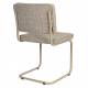 Lot de 2 Chaises Ridge Soft Zuiver Sièges Assises de Table Total Look Beige 48x50x85cm