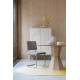 Lot de 2 Chaises Ridge Soft Zuiver Sièges Assises de Table Total Look Beige 48x50x85cm