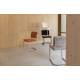 Lot de 2 Chaises Ridge Soft Zuiver Sièges Assises de Table Total Look Beige 48x50x85cm