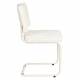 Lot de 2 Chaises Ridge Soft Zuiver Sièges Assises de Table Total Look Blanc Cassé 48x50x85cm