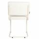 Lot de 2 Chaises Ridge Soft Zuiver Sièges Assises de Table Total Look Blanc Cassé 48x50x85cm