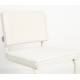 Lot de 2 Chaises Ridge Soft Zuiver Sièges Assises de Table Total Look Blanc Cassé 48x50x85cm