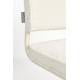 Lot de 2 Chaises Ridge Soft Zuiver Sièges Assises de Table Total Look Blanc Cassé 48x50x85cm