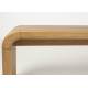 Banquette de Salon Brave Zuiver Banc en Bois Design Assise Chêne et Hévea 38x45x140cm