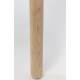 Table de Repas Brave Zuiver Table de Salle à Manger en Bois Design Chêne et Hévea 75x80x160cm