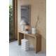 Console Brave Zuiver Enfilade en Bois Table d’Appoint Design Chêne et Hévea 38x75x120cm