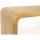 Table de Salon Brave Zuiver Table Basse Rectangulaire en Bois Guéridon Design Chêne et Hévea 45x60x120cm