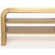 Meuble TV Brave Zuiver Enfilade Basse en Bois Design Meuble de Rangement Chêne et Hévea 40x45x160cm