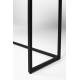 Console d’Entrée Webster S Woody Coiffeuse 4 Tiroirs Meuble de Rangement Bois et Fer