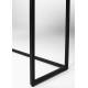Console d’Entrée Webster L Woody Coiffeuse 6 Tiroirs Meuble de Rangement Bois et Fer