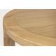 Guéridon Storm Zuiver Sellette d’Appoint Ronde en Bois Design Table Design Couleur Naturelle 45x45x45cm