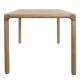 Table de Repas Storm Zuiver Table de Salle à Manger Rectangulaire Bois Couleur Naturelle 75x90x160cm