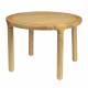 Table Basse Storm Zuiver Table de Salon Ronde en Bois Design Table Design Couleur Naturelle 40x60x60cm