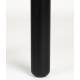 Table Basse Storm Zuiver Table de Salon Ronde en Bois Design Table Design Couleur Noire 40x60x60cm