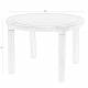 Table Basse Storm Zuiver Table de Salon Ronde en Bois Design Table Design Couleur Noire 40x60x60cm