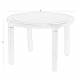 Table Basse Storm Zuiver Table de Salon Ronde en Bois Design Table Design Couleur Noyer 40x60x60cm