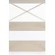 Etagère Marcio Woody Colonne de Rangement Support 4 Etagères Bois et Métal Beige 40x80x120cm