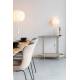 Console Amaya Woody Enfilade Bois, Rotin et Métal Sellette Ovale Table d’Appoint 39x76x85cm