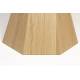 Table de Repas Lotus Zuiver Table de Salle à Manger Ronde Piètement Central Finition Chêne Naturel 75x120x120cm