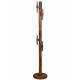 Porte-manteau Jakub Dutchbone Patère en Bois de Manguier Perroquet sur Pied 32x32x165cm
