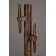 Porte-manteau Jakub Dutchbone Patère en Bois de Manguier Perroquet sur Pied 32x32x165cm