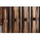 Porte-manteau Mural Jakub Dutchbone Patère 6 Crochets en Bois de Meuble d’Entrée à Etagère 32x66x110cm