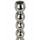 Bougeoir Fonte d’Aluminium Bubble Zuiver Candélabre Argenté Support à Bougie Design 10x10x26cm