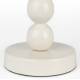 Bougeoir Fonte d’Aluminium Bubble Zuiver Candélabre Beige Support à Bougie Design 10x10x26cm