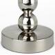Bougeoir double Fonte d’aluminium Bubble Zuiver Candélabre argenté Support à bougies bâtons design