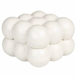 Boite Fonte d’Aluminium Bubble M Zuiver Coffret à Bijoux Boite Design 10x15x15cm