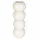 Bougeoir Rome Zuiver Candélabre en Marbre Blanc Support à Bougie Design 8x8x24cm