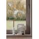 Bougeoir Rome Zuiver Candélabre en Marbre Blanc Support à Bougie Design 8x8x24cm
