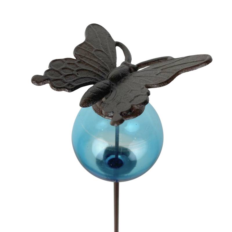 Pendentif Papillon En Strass Pour Rétroviseur De Voiture - Déco Voiture Femme Porte-Bonheur - Blanc