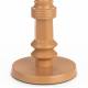 Bougeoir Totem S Zuiver Candélabre Fonte d’Aluminium Support à Bougie Finition Terracotta 12x12x20cm
