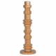 Bougeoir Totem M Zuiver Candélabre Fonte d’Aluminium Support à Bougie Finition Terracotta 12x12x38cm