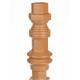 Bougeoir Totem M Zuiver Candélabre Fonte d’Aluminium Support à Bougie Finition Terracotta 12x12x38cm