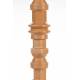 Bougeoir Totem M Zuiver Candélabre Fonte d’Aluminium Support à Bougie Finition Terracotta 12x12x38cm