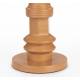 Bougeoir Totem M Zuiver Candélabre Fonte d’Aluminium Support à Bougie Finition Terracotta 12x12x38cm