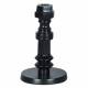 Bougeoir Totem S Zuiver Candélabre Fonte d’Aluminium Support à Bougie Finition Noire 12x12x20cm