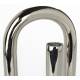 Bougeoir Tubo L Zuiver Candélabre Fonte d’Aluminium Support à Bougie Finition Chromé 10x18x26cm