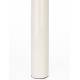Bougeoir Tubo L Zuiver Candélabre Fonte d’Aluminium Support à Bougie Finition Beige Laqué 10x18x26cm