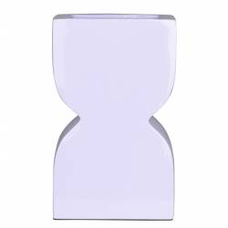 Vase Cones S Zuiver Soliflore Design Finition Lilas Décoration à Poser Originale 8x12x20cm