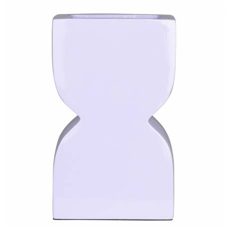 Vase Cones S Zuiver Soliflore Design Finition Lilas Décoration à Poser Originale 8x12x20cm