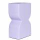 Vase Cones S Zuiver Soliflore Design Finition Lilas Décoration à Poser Originale 8x12x20cm