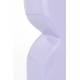 Vase Cones S Zuiver Soliflore Design Finition Lilas Décoration à Poser Originale 8x12x20cm