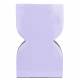 Vase Cones L Zuiver Soliflore Design Finition Lilas Décoration à Poser Originale 9,25x17x27cm